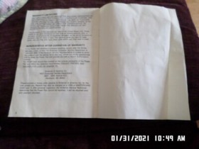 Power Pad (NES Nintendo) Instruction Manual Only... NO PAD