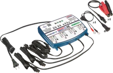 Tecmate 2 Duo Bronze Series Automatic Battery Charger/Maintainer 4-Bank TM-575