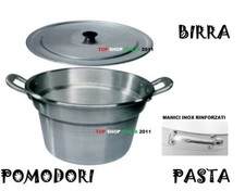 CALDAIA E/O COPERCHIO ALLUMINIO PENTOLONE X SAGRE X BIRRA SALSA POMODORI 7 2023