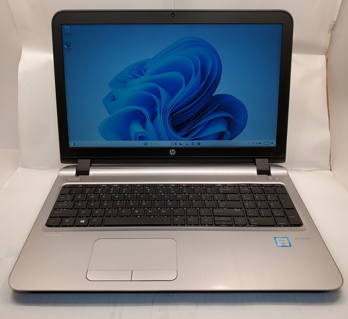 HP ProBook 450 G3 core i5-6200u 2.30 GHz 16GB RAM 256GB SSD 