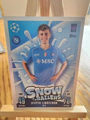 Topps Match Attax Jesper Lindstrom 23/24 Season - Snow Ballers  