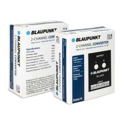 Blaupunkt HL18X 2 Channel High to Low Built-In 12V Remote Level