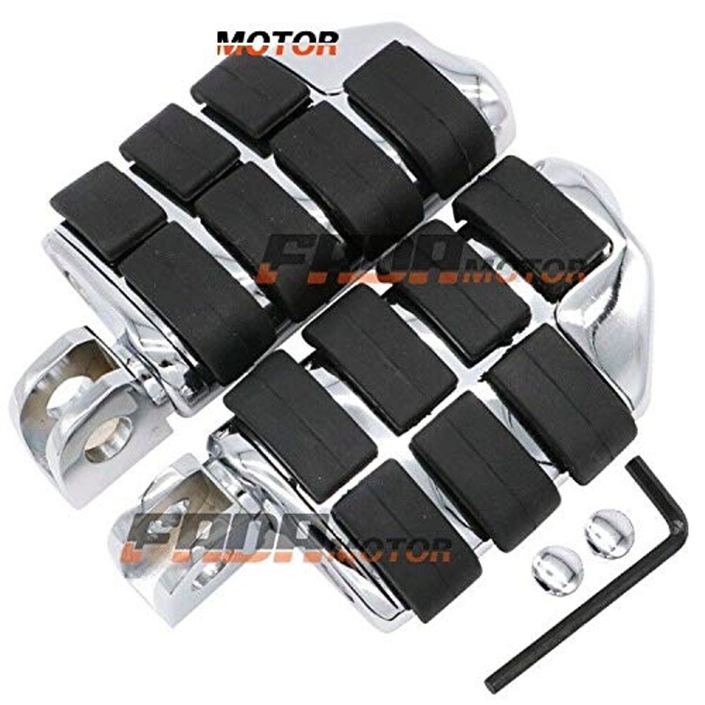 ジュン Front Foot Peg Footrest for Kawasaki Ninja ZX6R 7R 9R 10R ZX11 12R