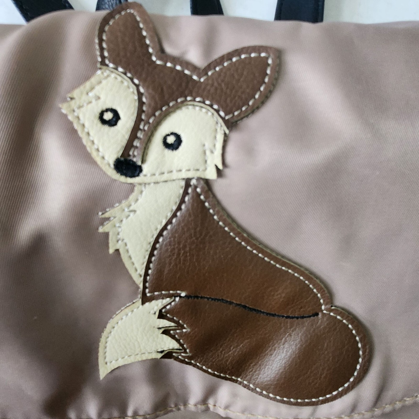 Union Bay Fox Backpack Bag Patch Nylon Purse Ligh… - image 17