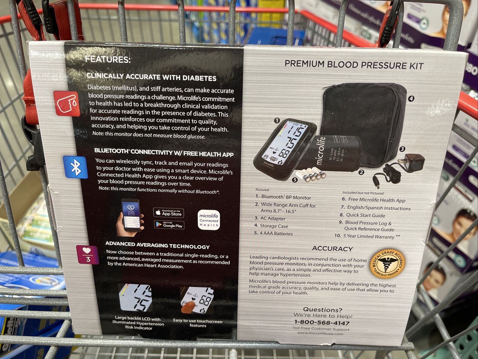 Microlife BP3GY1-2N Bluetooth Digital Premium Blood Pressure Monitor Kit ....... Tani zwykły sklep