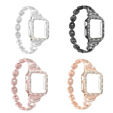 Bling Watch Band Strap Bling Case For Apple Watch Series 6 SE 5 4 3 2 1 38-44mm