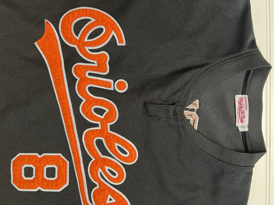 Camiseta Mitchell & Ness CAL RIPKEN Cooperstown Collection Baltimore Orioles tamanho 52 - Imagem 3 de 4