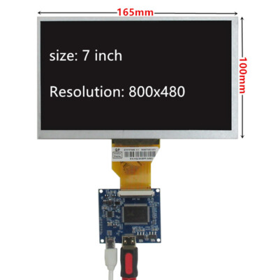 7 Inch AT070TN90 LCD Monitor Driver Board For Raspberry Banana/Orange Pi Mini