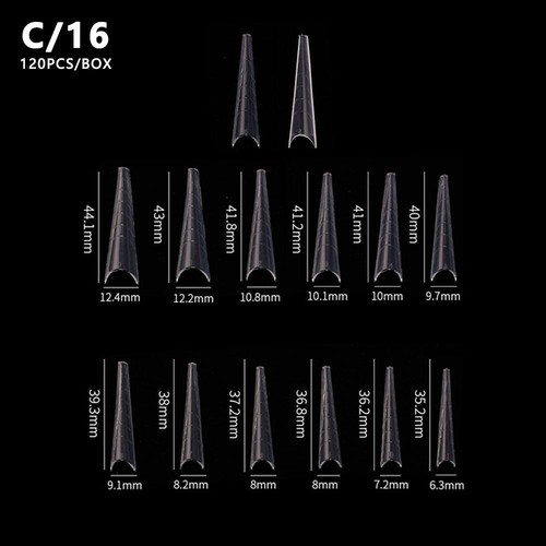 False Nails Seamless Plate Extension Soft Gel Tips DIY NailsKS98 - Picture 15 of 22