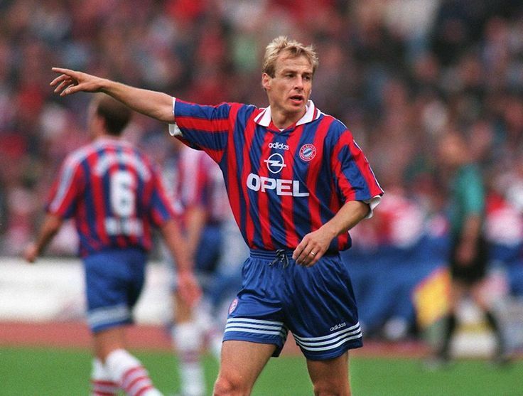 BAYERN MUNICH 1996-1997 Klinsmann 18 camiseta shirt trikot maillot