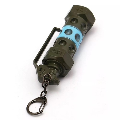 Miniature Toy M84 STUN Model Grenade Replica Gun Keychain Military Collectors - Picture 13 of 13