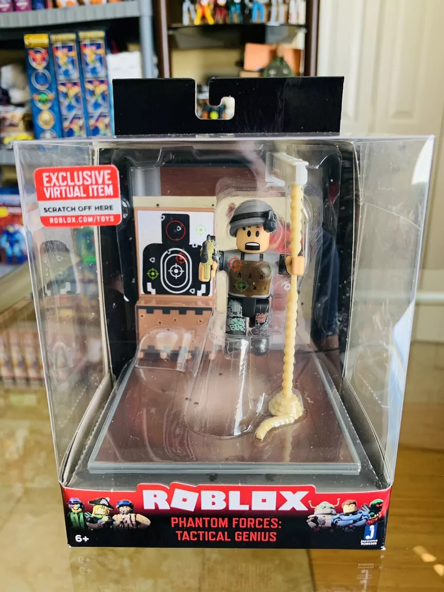 Roblox Phantom Forces Tactical Genius Action Figure Desktop Series Virtual  Item