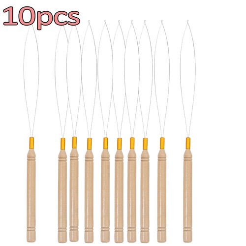 Hair Extensions Hook Tool Kit For Micro Rings I Tip Loop & Silicone NANO Beads - Picture 16 of 46