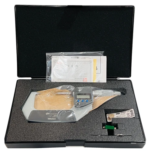 Mitutoyo 342-362-30 Point Micrometer, IP65, 30 Degree, 1"-2", 0.00005"/0.001 mm