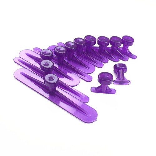 12pcs Glue Tabs Dent Removal Tools Car Body Glue Tabs Nylon Auto Repair Part New - Picture 13 of 14