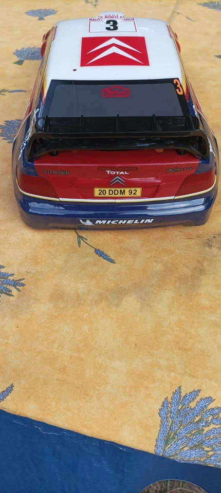 1/10 RC TAMIYA Carrosserie Citroën WRC LOEB Rare / Raritat - Photo 3/4