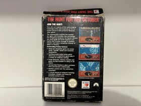 The Hunt for Red October (Nintendo Entertainment System) NES Complete CIB Box