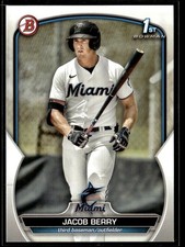Jacob Berry 2023 Bowman Prospects #BP108 Miami Marlins 28729 Baseball Card