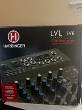 Harbinger LV8 8-Channel Analog Mixer with Bluetooth