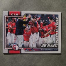 2026 Topps Series 1 Celebration - Walk this Way SSP Jose Ramirez #284