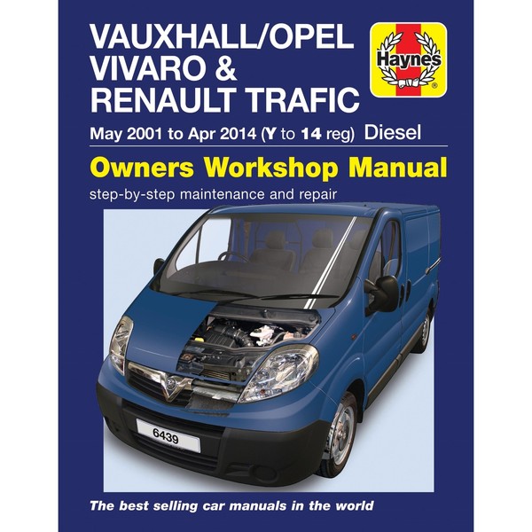 Renault Trafic 2001-04.2014 Diesel Transporter Reparaturhandbuch Haynes-image