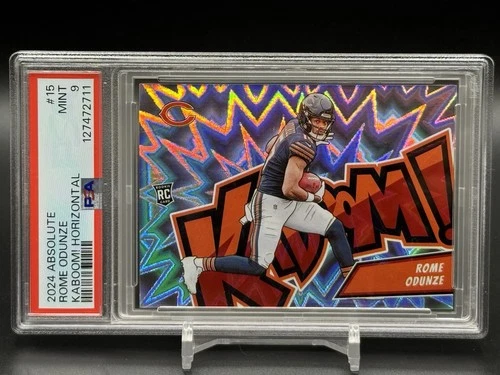 2024 Panini Absolute - Kaboom! Horizontal Rome Odunze #15 (RC) PSA 9