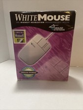 Vintage Computer Mice for Universal -White Mouse