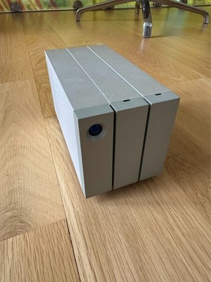 Lacie 2big USB3 TBT 2 Thunderbolt Drive Enclosure, with AC Adapter, NO DRIVES!