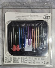 Loops  Threads Interchangeable Knitting Needle Set New   Free Shipping
