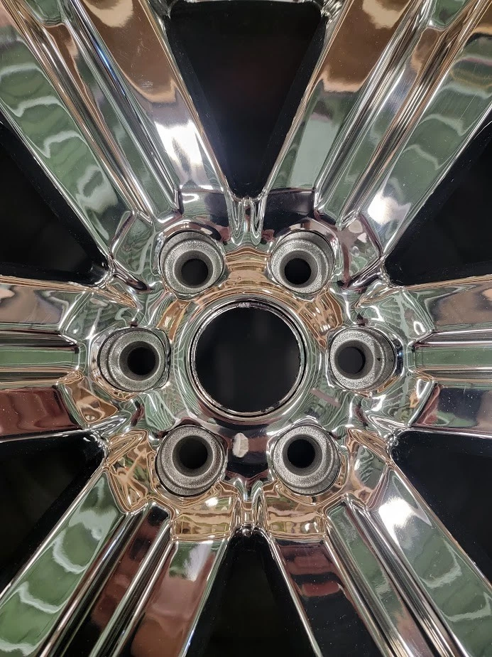 Ford F150 Truck 2018 2019 2020 10171 OEM wheel rim 20 x 8.5 Chrome Clad - Image 2 of 3