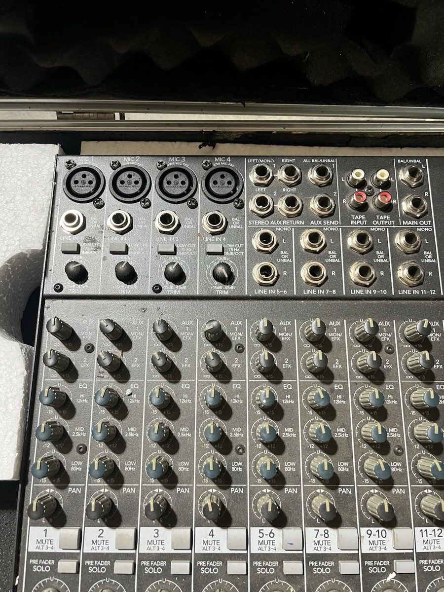 Used Mackie 1202 VLZ Pro 12 Channel Mic/Line Mixer | eBay