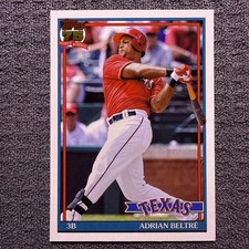 2026 Topps #T91-59 Adrian Beltré 1991 Topps 35th Anniversary