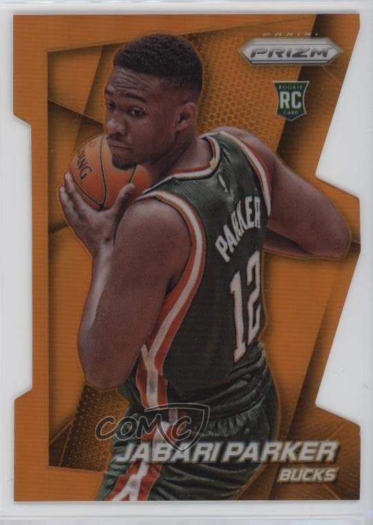 2014-15 Panini Prizm Orange Die-Cut Prizm 101/139 Jabari Parker #252 sq1
