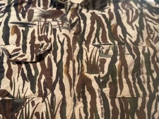 Vintage Ducks Unlimited Camo Hunting Overalls Size 40R Made in USA Tiger Stripe 