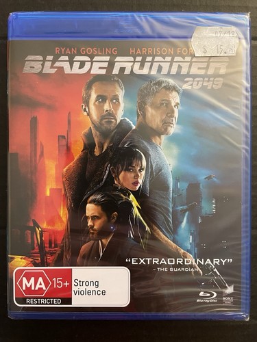 Blade Runner 2049 (Blu-Ray, 2017) Region B | Brand New | Sealed