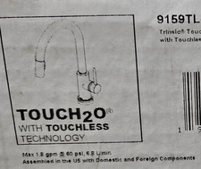 Delta Trinsic 9159TL-CZ-DST Touch20 PullOut Kitchen Faucet Champagne Bronze NEW