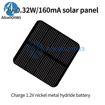2V 0.32W 160mA   Panel Power Generation Panel For 1.2V Photovoltaic Panel *gi
