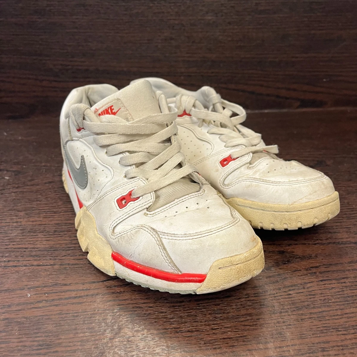 Nike Air Cross Trainer Low White University Red - огромный  display picture 2