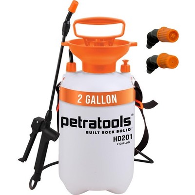 2 Gallon Pump Sprayer - HD201 Garden Sprayer for Weeds, Lawn Care & Pesticides 