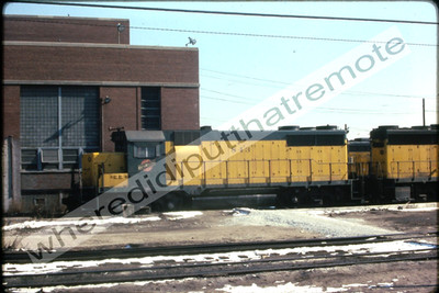Original Dia Chicago & Northwestern CNW 843 EMD GP35 Proviso ILL 27.02.69 (05)
