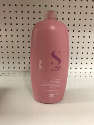 Alfaparf Semi Di Lino Moisture Nutritive Shampoo - 1000ml for Dry Hair, 33.8 FL