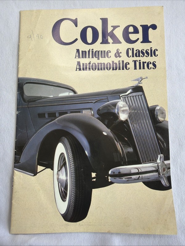 Coker Antique & Classic Automobile Catalog, 1990, 9.5”x6.5”, 1990