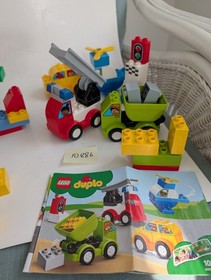 Lego Duplo 10886 My First Car Creations & 5506 Building Set - complete 104 piece