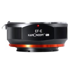 K F CONCEPT Ef EF-S Lens To NEX Adapter Plus, Manual Focus Lens Adapter With Mat