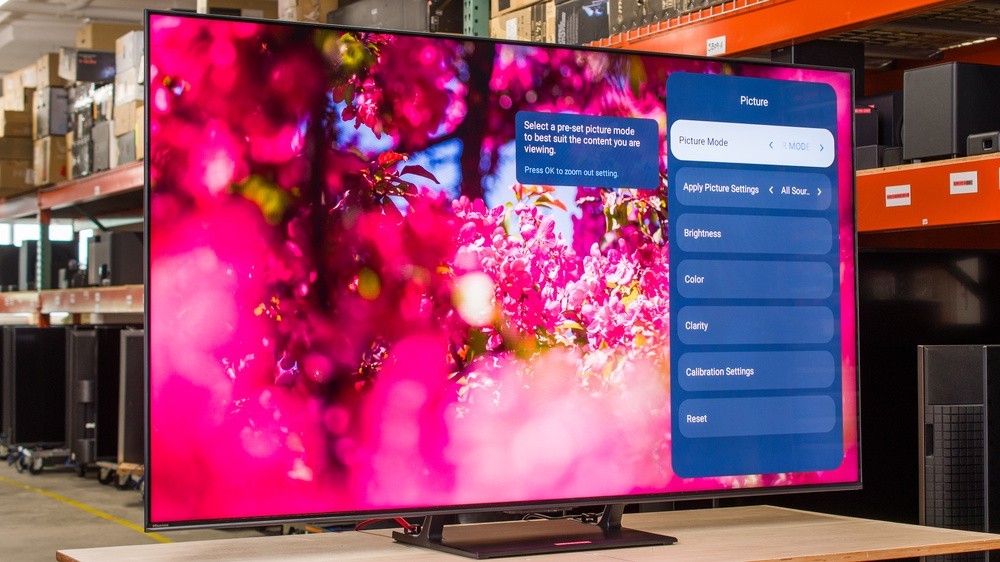 New in Box!! Latest 2025 Model Hisense U75QG 65" Mini-LED ULED U7 4K Smart TV