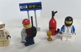 Lego City / Speed Champions Minifigures - Ford Chevy Racing Accessories & Pieces