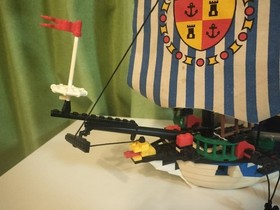 LEGO Pirates Spaniard Ship {Armada Flagship Reissue} 6291 In 2001 Used W/Manual