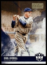 2018 Panini Diamond Kings #38 Earl Averill Artist's Proof Gold #/99