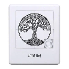 'Tree in Circle Frame' Sliding Puzzle (PZ00033861)