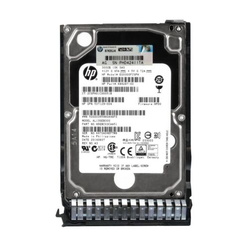 Hard Drive HP EG0300FCSPH 689287-001 507129-004 653955 300GB 10K 64MB SAS-2 2.5 - Picture 3 of 3